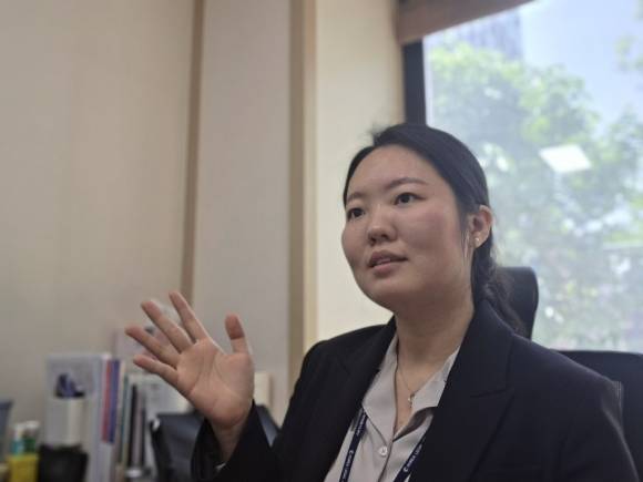 마태영 국선전담 변호사는 29일 서울 마포구 사무실에서 “아동·청소년 성폭력 피해자들이 법정에서 피해 사실을 떠올리며 말하는 게 힘들어 증언을 포기하기도 한다”고 말했다. 마태영 변호사 제공