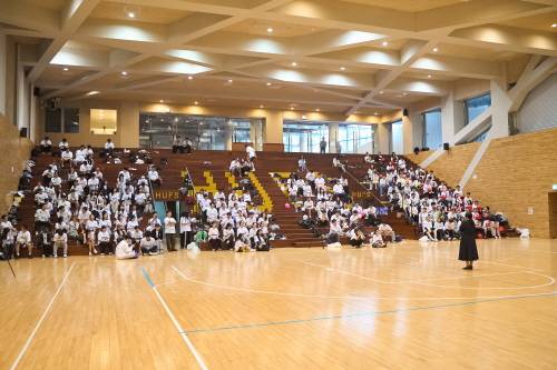 AX협회 문가현 의장이 발언하고 있다.