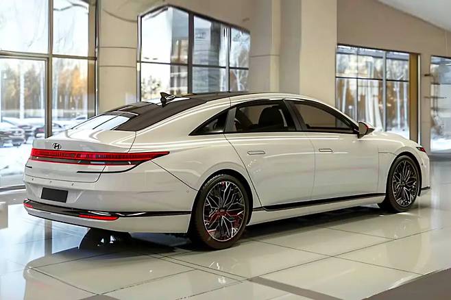 현대차 차세대 그랜저 예상도