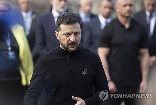 젤렌스키 대통령 [EPA 연합뉴스 자료사진. 재판매 및 DB 금지]