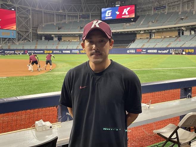 최근 플레잉 코치로 등록한 키움 외야수 이용규 [촬영 이대호]