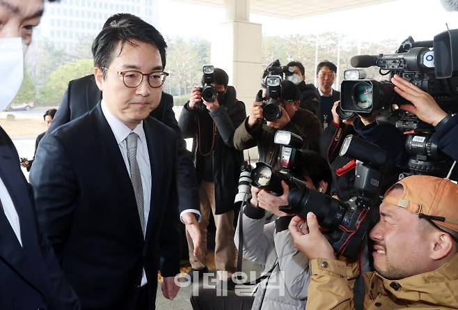 심우정 검찰총장이 지난 3월 10일 서울 서초동 대검찰청으로 출근하고 있다. (사진=이데일리 방인권 기자)