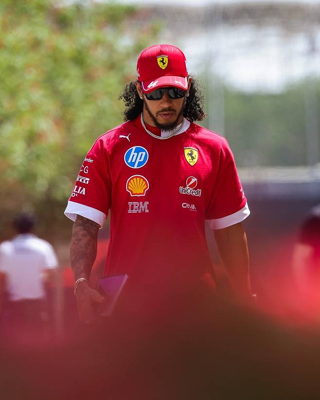 페라리팀 루이스 해밀턴