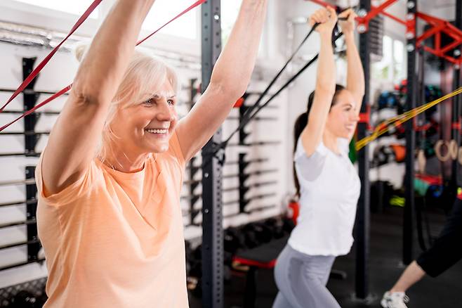 40세가 넘으면 1년에 1% 꼴로 근육이 사라진다. [사진= 게티이미지뱅크]