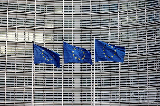 EU기 ⓒ 로이터=뉴스1 ⓒ News1 이지예 객원기자