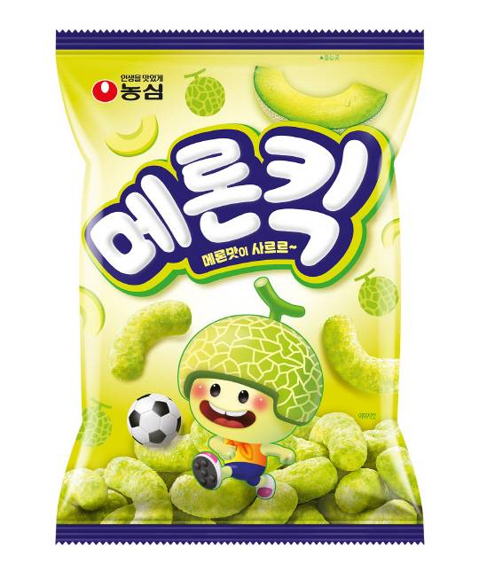 메론킥 제품 이미지. 농심 제공