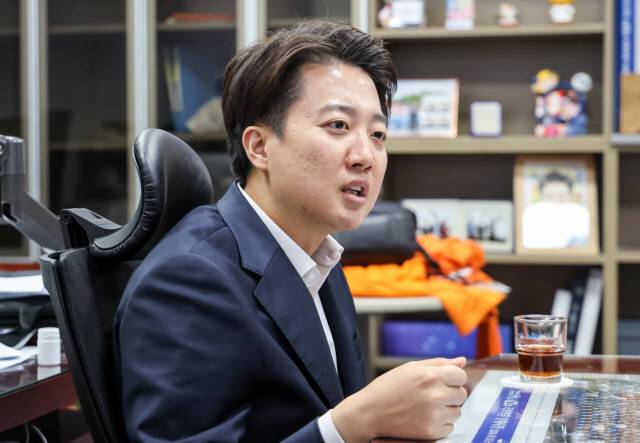 이준석 개혁신당 대선 후보. 박동욱기자 fufus@