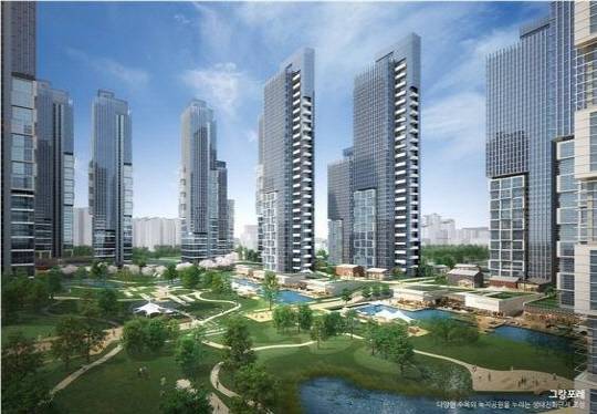 서울 영등포구 여의도 시범아파트 재건축 조감도. [시범아파트 신탁재건축 정비사업추진위원회 제공]