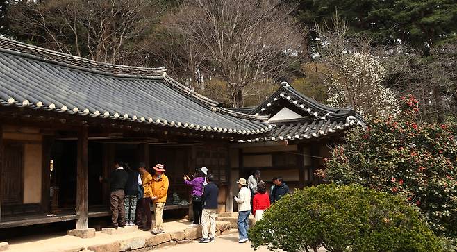 ‘서산 유기방가옥’ 풍경. 박미향 기자