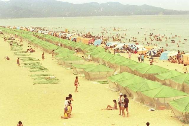 ▲ 1980년대 동해 망상해수욕장 모습.