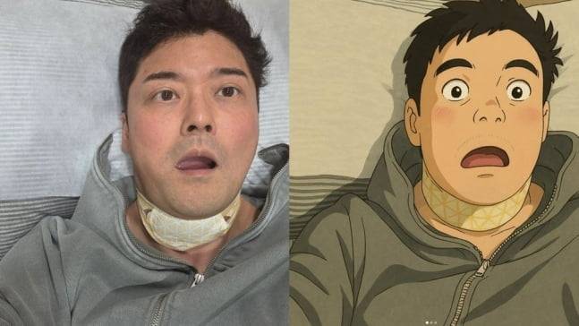 방송인 전현무가 챗GPT로 '지브리풍' 사진을 올린 모습. /사진=전현무 인스타그램