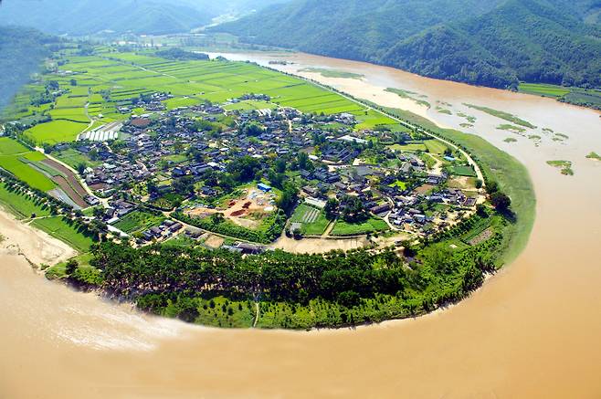 안동 하회마을 전경.   국민일보 자료사진