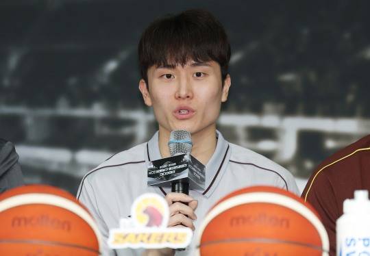 출사표 던지는 양준석. 사진[연합뉴스]