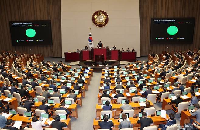 국회 본회의장. /사진=뉴시스 /사진=권창회