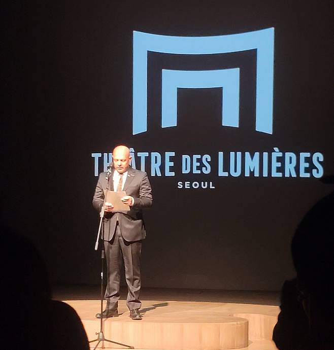 축사를 하고 있는 칼리드 압델라흐만 주한 이집트 대사