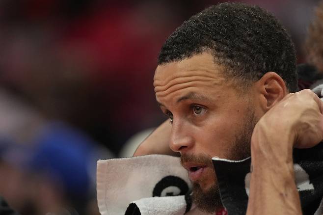 스테픈 커리.&nbsp;AP연합뉴스