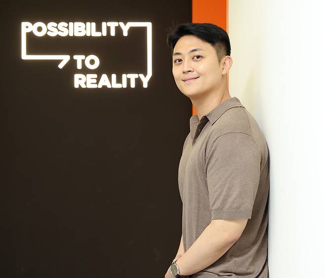 나성영 멋쟁이사자처럼 대표가 4월22일 서울 종로구 광화문 인근 멋쟁이사자처럼 사옥에서 시사저널과 인터뷰를 갖고 있다. ⓒ시사저널 임준선