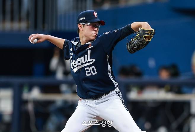 두산 김유성. 두산베어스 제공