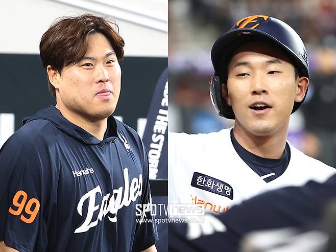 ▲ 류현진, 황영묵 ⓒ곽혜미 기자