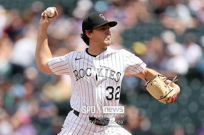 ▲ 콜로라도 투수 체이스 돌랜더. 1일(한국시간) 애틀랜타 브레이브스전에서 시즌 두 번째 승리를 챙겼다.
