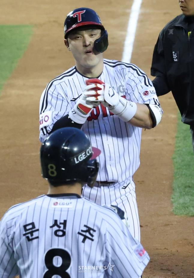 LG 박동원. /사진=김진경 대기자