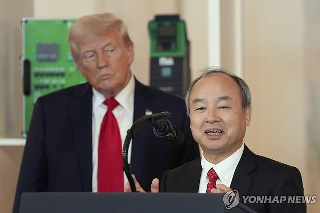 손정의 소프트뱅크 회장 [워싱턴 AP=연합뉴스. 재판매 및 DB 금지]