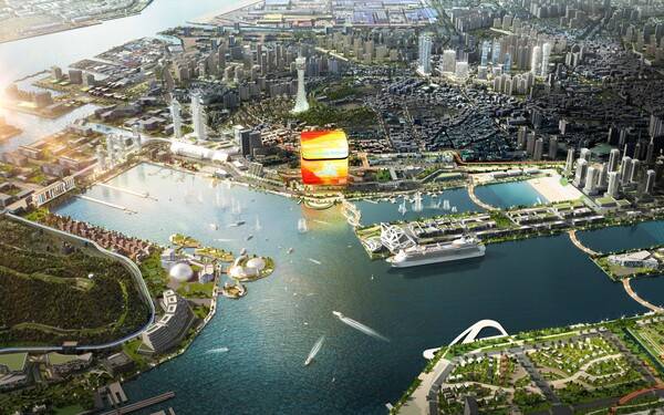 인천내항 18부두 재개발사업 조감도 [사진=인천시 제공]