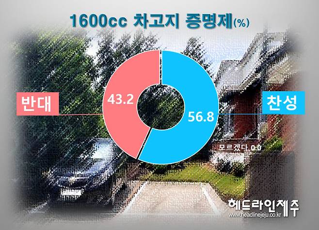 차고지 증명세 1600cc 이상 적용 찬반. 그래픽=원성심 기자
