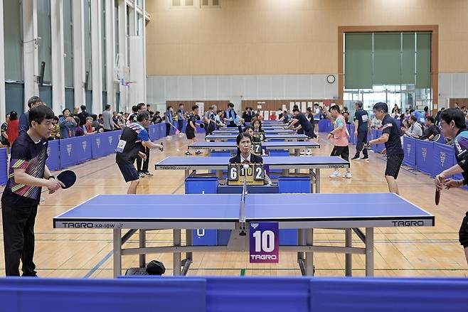서울특별시장애인체육회가 4~5일 제10회 서울특별시장배 전국장애인탁구대회를 개최한다. 사진은 지난해 대회 모습. 사진 | 서울특별시장애인체육회