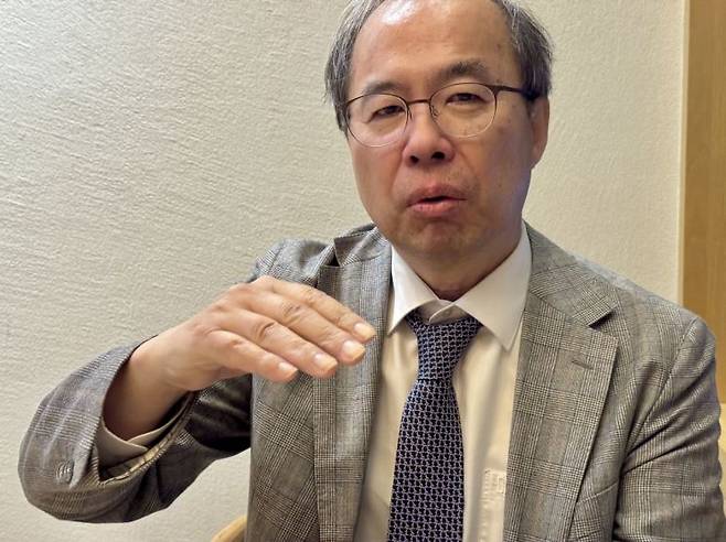 김정호 카이스트 교수가 지난달 25일 아시아경제와 인터뷰하고 있다. 사진=백종민 테크 스페셜리스트