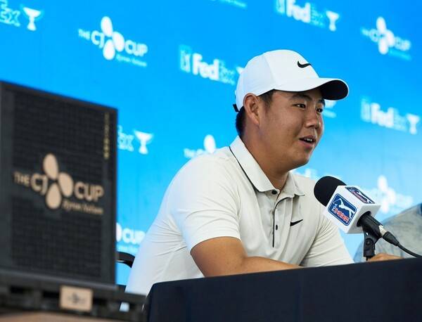 2025년 미국프로골프(PGA) 투어 더 CJ컵 바이런 넬슨 대회에 출전하는 김주형 프로. 사진제공=CJ그룹