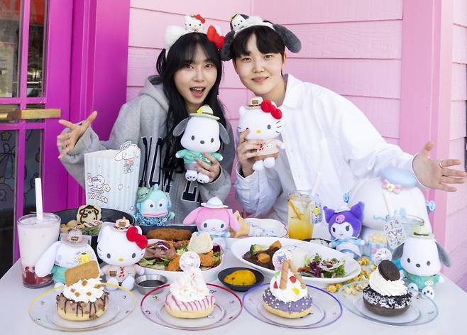 에버랜드 산리오캐릭터즈 굿즈·신메뉴&nbsp;