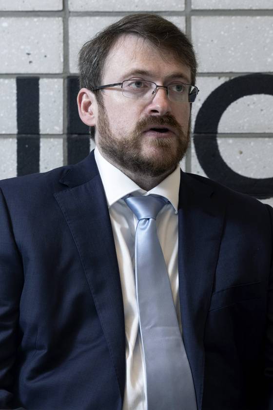 네이선 마이클 미국 실드 AI의 CTO. 전형적인 이공계 엔지니어와 같은 인상이었다. 장진영 기자