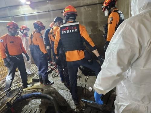 ▲ 양주의 한 돼지 축사 분뇨처리시설에서 세척 작업을 하던 40대 남성이 숨지는 사고가 발생했다 [연합뉴스]&nbsp;