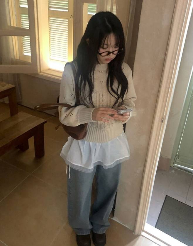 지그재그 입점 쇼핑몰 니어웨어의 레이어드 스커트 이미지