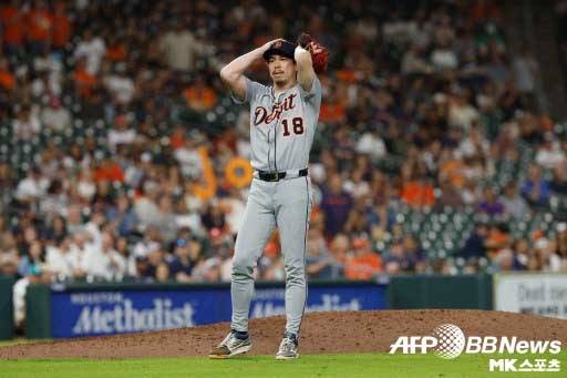 마에다가 디트로이트에서 DFA됐다. 사진=ⓒAFPBBNews = News1