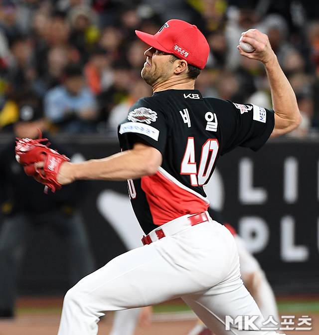 KIA의 에이스를 맡고 있는 네일. 사진=천정환 기자