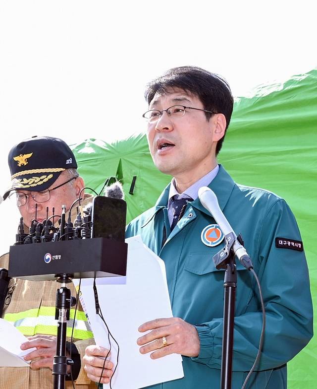 김정기 대구시장 권한대행/사진제공=대구광역시