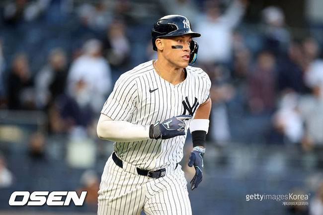 [사진] 뉴욕 양키스 애런 저지. ⓒGettyimages(무단전재 및 재배포 금지)