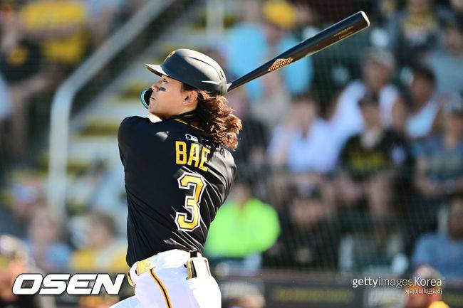 [사진] 피츠버그 파이리츠 배지환.ⓒGettyimages(무단전재 및 재배포 금지)