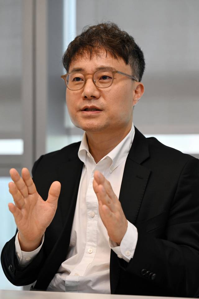 유승민 삼성증권 글로벌투자전략팀장이 1일 서울 서초구 삼성전자빌딩에서 서울경제신문과 인터뷰를 하고 있다. 조태형 기자