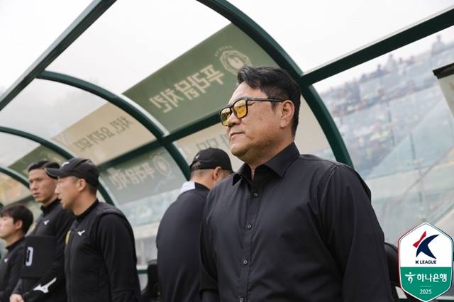 김현석 전남 드래곤즈 감독. /사진=한국프로축구연맹 제공