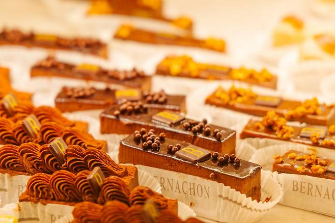 &nbsp;베르나숑의 가나슈 케이크