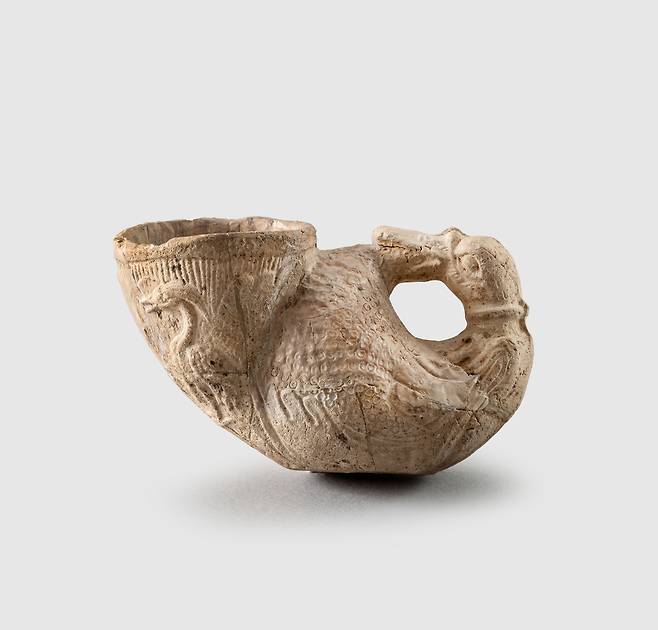 오리 모양 뿔잔. /국립경주박물관 제공