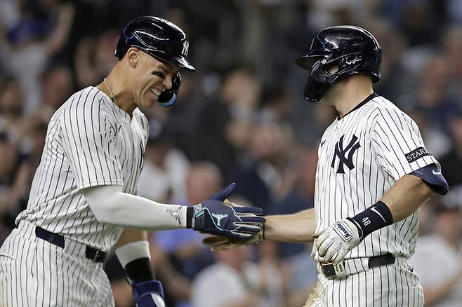 애런 저지가 4월 이달의 선수로 선정됐다. 사진 | AP 연합뉴스