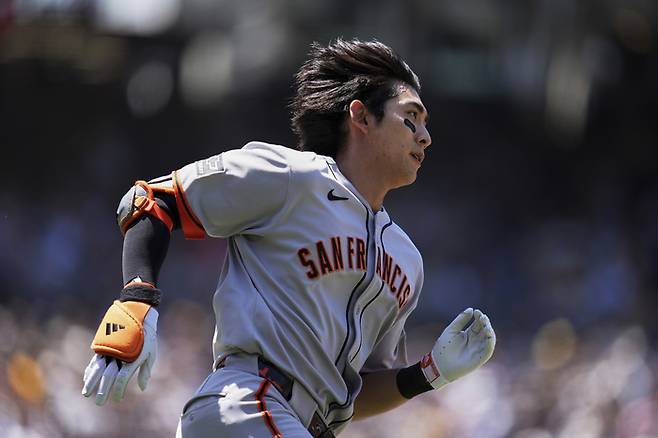 MLB닷컴이 이정후의 타격폼을 분석했다. 사진 | AP 연합뉴스
