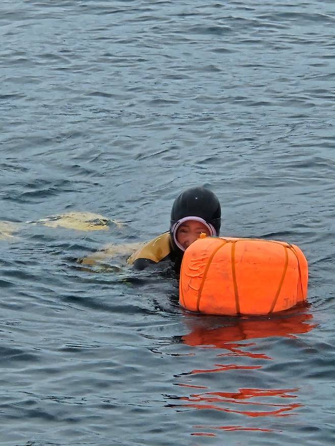 제주 해녀의 모습./Melissa Ilardo