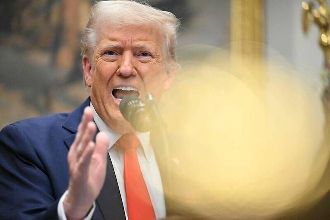 도널드 트럼프 미국 대통령. 연합뉴스