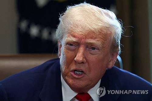 ▲도널드 트럼프 미국 대통령 [로이터 연합뉴스 자료사진. 재판매 및 DB 금지]