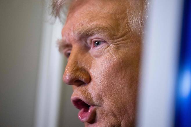 도널드 트럼프 미국 대통령. AP연합